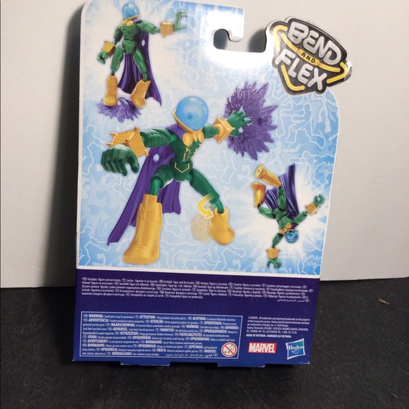 NIB Marvel Spider-Man Mysterio Bend and Flex Action figure - Picture 4 of 5